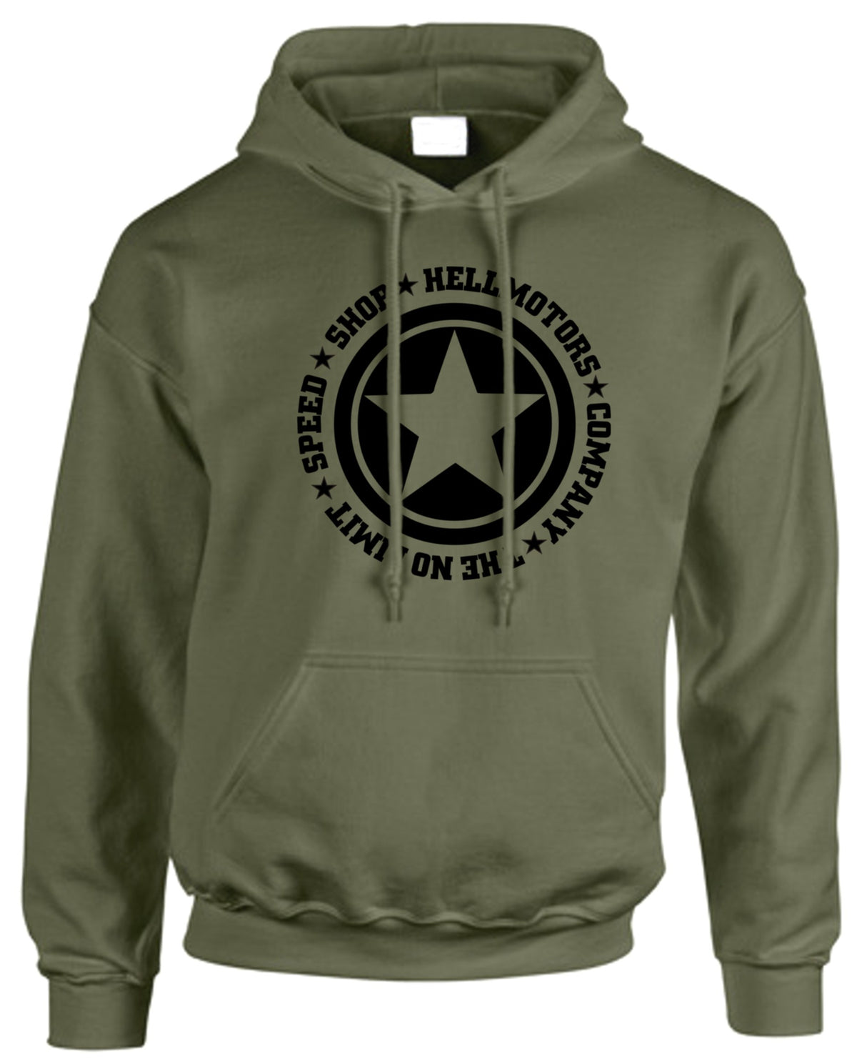 Speed Limit - Hoodie Oliv